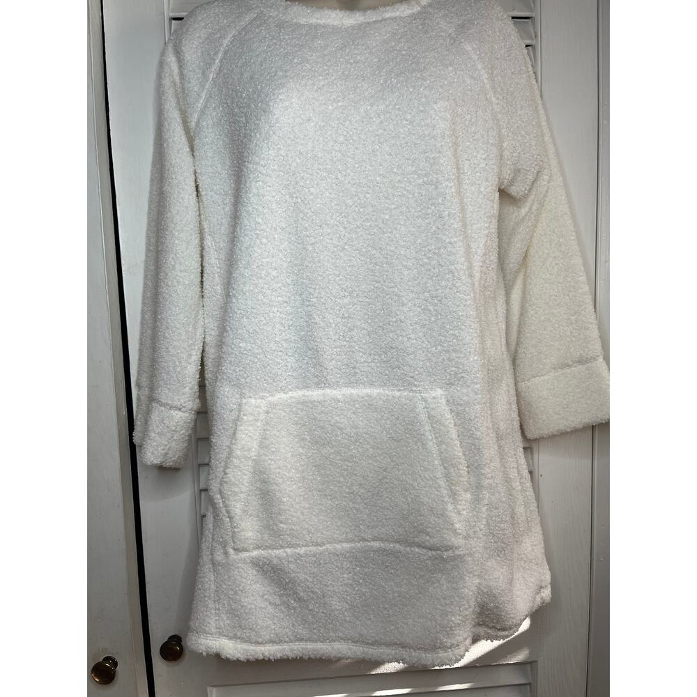 Liz Claiborne Weekend long sleeved boucle fleece pullover NWT Medium Tall